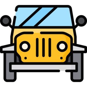 jeep at night