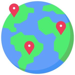 pin location
